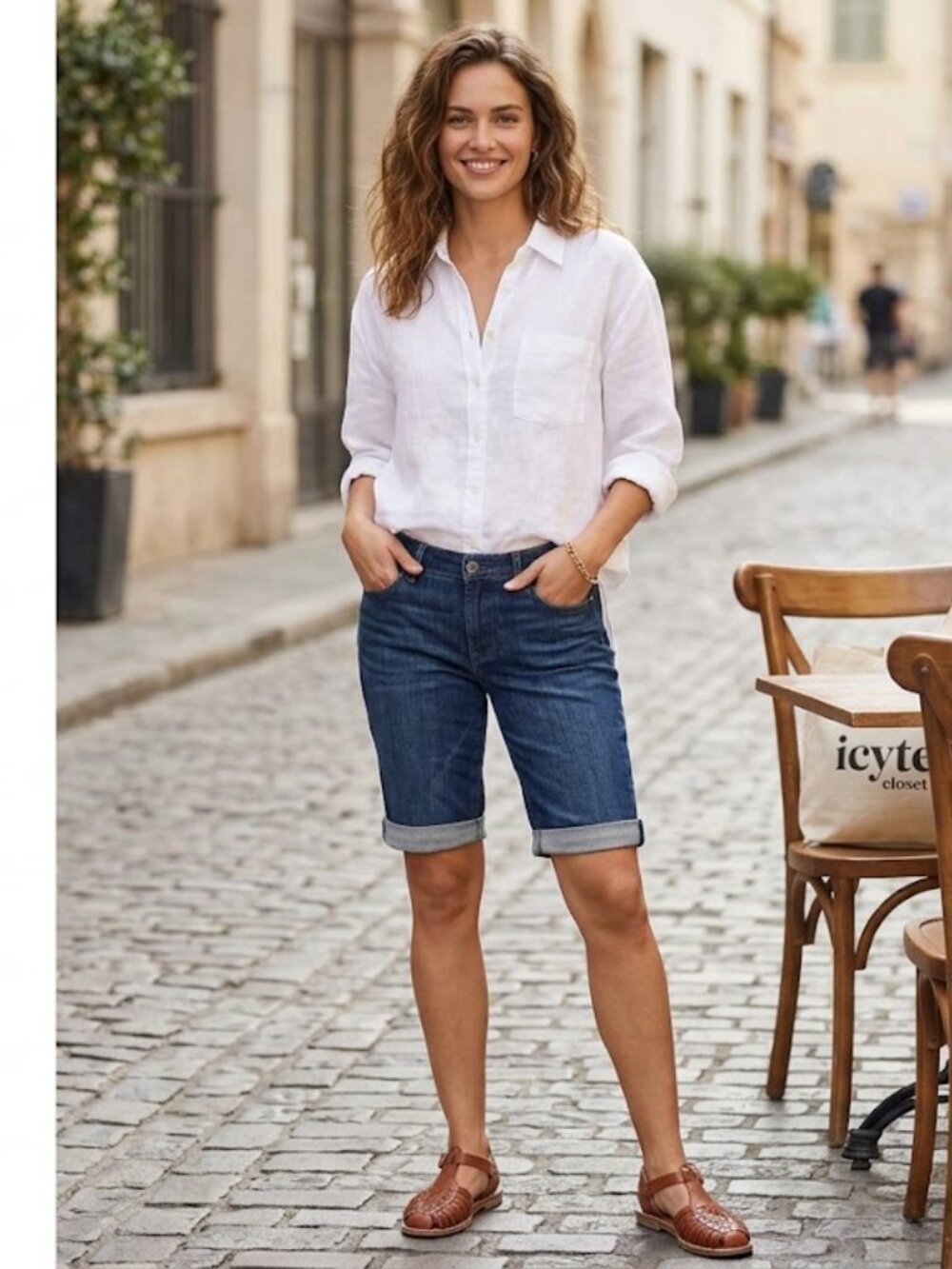 Dark Blue‎ Denim Shorts Medium